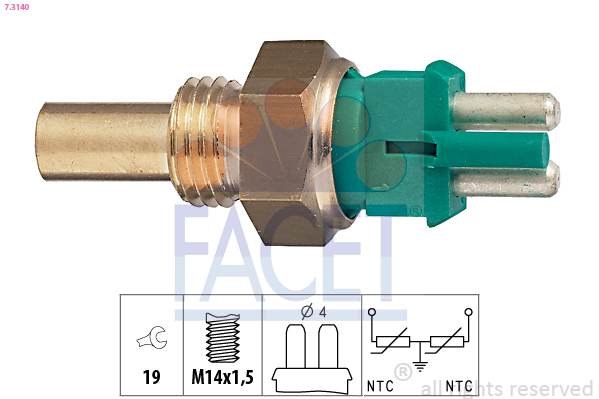 senzor,temperatura ulei / senzor,temperatura lichid de racire 7.3140 FACET - Unitate de control / relee/senzori senzor,temperatura ulei / senzor,temperatura lichid de racire 7.3140 FACET - Unitate de control / relee/senzori