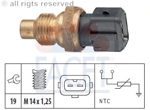 senzor,temperatura ulei / senzor,temperatura lichid de racire 7.3201 FACET - Unitate de control / relee/senzori