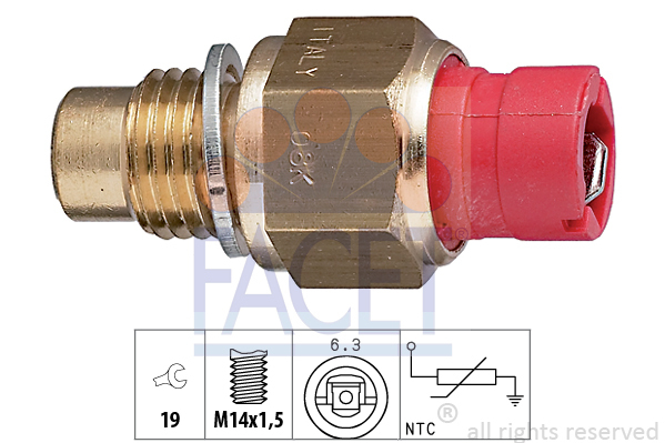 senzor,temperatura ulei / senzor,temperatura lichid de racire 7.3267 FACET - Ungere senzor,temperatura ulei / senzor,temperatura lichid de racire 7.3267 FACET - Ungere