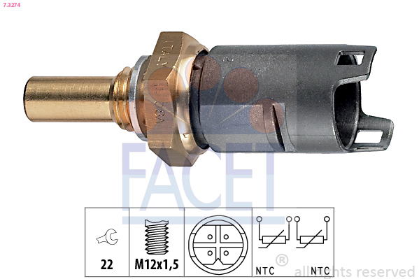 senzor,temperatura ulei / senzor,temperatura lichid de racire 7.3274 FACET - Pregatire amestec senzor,temperatura ulei / senzor,temperatura lichid de racire 7.3274 FACET - Pregatire amestec