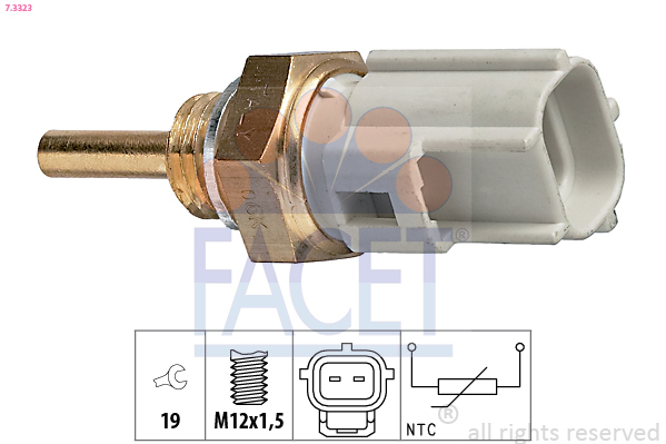 senzor,temperatura ulei / senzor,temperatura lichid de racire 7.3323 FACET - Comutator / senzor senzor,temperatura ulei / senzor,temperatura lichid de racire 7.3323 FACET - Comutator / senzor