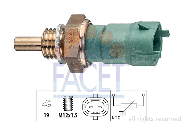 senzor,temperatura ulei / senzor,temperatura lichid de racire 7.3364 FACET - Comutator / senzor senzor,temperatura ulei / senzor,temperatura lichid de racire 7.3364 FACET - Comutator / senzor
