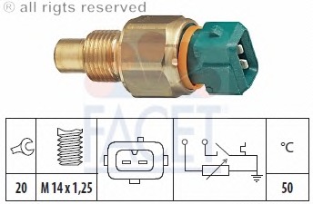 senzor,temperatura lichid de racire 7.3542 FACET - Indicatoare senzor,temperatura lichid de racire 7.3542 FACET - Indicatoare