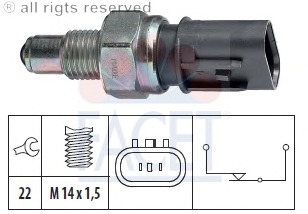 Comutator, lampa marsalier 7.6084 FACET - Intrerupator / regulator