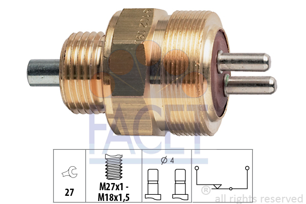 Comutator, lampa marsalier 7.6102 FACET - Intrerupator / regulator