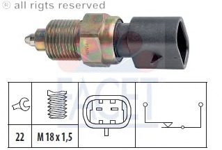 Comutator, lampa marsalier 7.6138 FACET - Intrerupatoare / relee / control