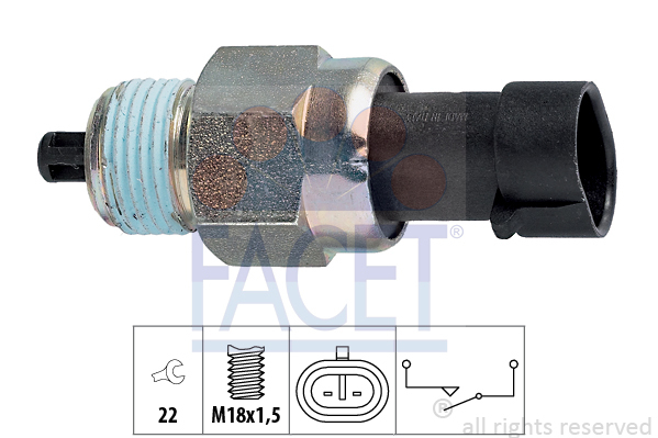 Comutator, lampa marsalier 7.6142 FACET - Intrerupator / regulator Comutator, lampa marsalier 7.6142 FACET - Intrerupator / regulator