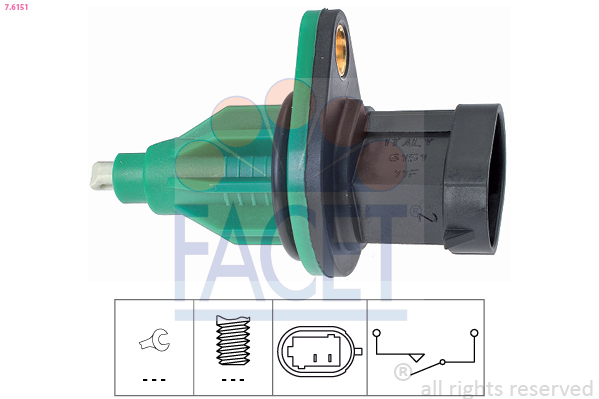 Comutator, lampa marsalier 7.6151 FACET - Intrerupatoare / relee / control Comutator, lampa marsalier 7.6151 FACET - Intrerupatoare / relee / control