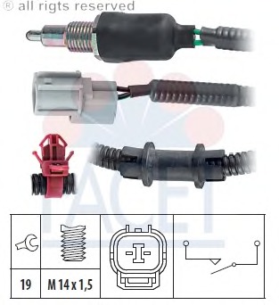 Comutator, lampa marsalier 7.6175 FACET - Intrerupator / regulator