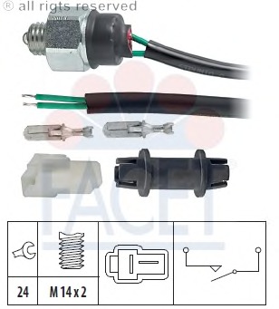 Comutator, lampa marsalier 7.6225 FACET - Intrerupatoare / relee / control Comutator, lampa marsalier 7.6225 FACET - Intrerupatoare / relee / control
