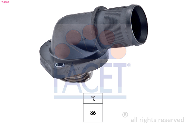 termostat,lichid racire 7.8308 FACET - Termostat termostat,lichid racire 7.8308 FACET - Termostat
