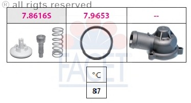 termostat,lichid racire 7.8617K FACET - Termostat termostat,lichid racire 7.8617K FACET - Termostat