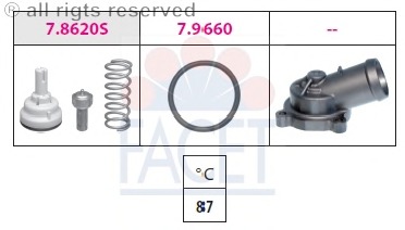 termostat,lichid racire 7.8621K FACET - Termostat termostat,lichid racire 7.8621K FACET - Termostat