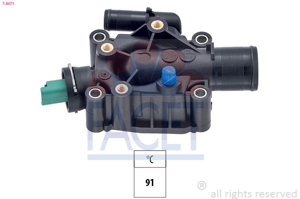 termostat,lichid racire 7.8671 FACET - Termostat termostat,lichid racire 7.8671 FACET - Termostat