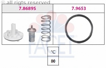 termostat,lichid racire 7.8689 FACET - Termostat termostat,lichid racire 7.8689 FACET - Termostat