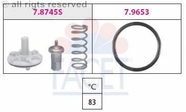 termostat,lichid racire 7.8745 FACET - Termostat termostat,lichid racire 7.8745 FACET - Termostat