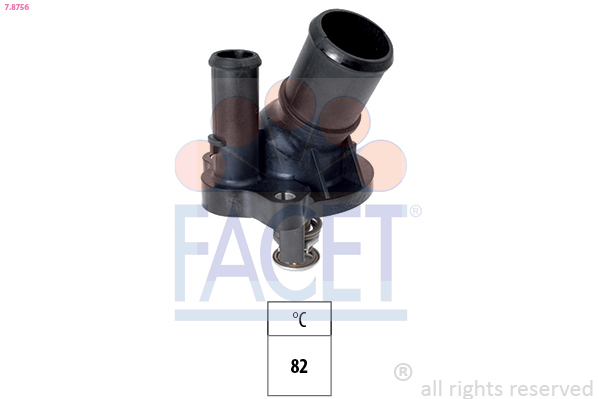 termostat,lichid racire 7.8756 FACET - Termostat