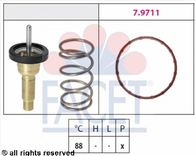 termostat,lichid racire 7.8798 FACET - Termostat