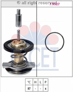 termostat,lichid racire 7.8807 FACET - Termostat termostat,lichid racire 7.8807 FACET - Termostat