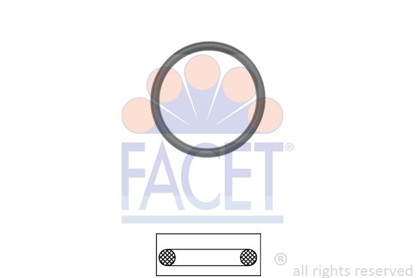 Garnitura termostat 7.9660 FACET - Garnituri circuit de racire Garnitura termostat 7.9660 FACET - Garnituri circuit de racire