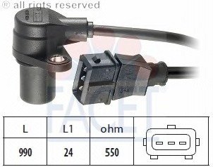 Senzor impulsuri, arbore cotit / senzor impulsuri,volanta 9.0073 FACET - Senzori / traductori (senzori) Senzor impulsuri, arbore cotit / senzor impulsuri,volanta 9.0073 FACET - Senzori / traductori (senzori)