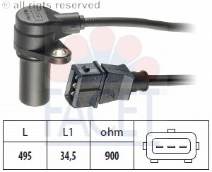 Senzor impulsuri, arbore cotit / senzor impulsuri,volanta 9.0160 FACET - Indicatoare Senzor impulsuri, arbore cotit / senzor impulsuri,volanta 9.0160 FACET - Indicatoare