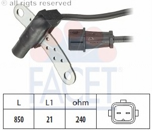 Senzor impulsuri, arbore cotit / senzor impulsuri,volanta 9.0165 FACET - Senzori / traductori (senzori) Senzor impulsuri, arbore cotit / senzor impulsuri,volanta 9.0165 FACET - Senzori / traductori (senzori)