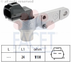 Senzor impulsuri, arbore cotit / senzor impulsuri,volanta 9.0264 FACET - Generator impulsuri