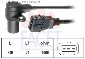 Senzor impulsuri, arbore cotit / senzor impulsuri,volanta 9.0296 FACET - Generator impulsuri Senzor impulsuri, arbore cotit / senzor impulsuri,volanta 9.0296 FACET - Generator impulsuri