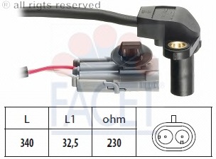 Senzor impulsuri, arbore cotit / senzor impulsuri,volanta 9.0328 FACET - Generator impulsuri
