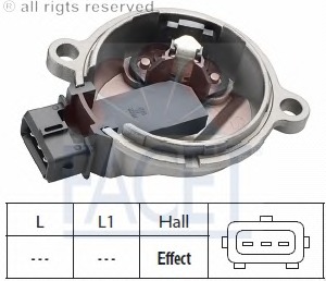 Senzor impulsuri, arbore cotit / senzor impulsuri,volanta 9.0365 FACET - Generator impulsuri Senzor impulsuri, arbore cotit / senzor impulsuri,volanta 9.0365 FACET - Generator impulsuri