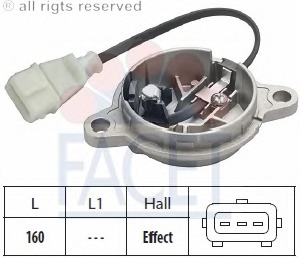 Senzor impulsuri, arbore cotit / senzor impulsuri,volanta 9.0371 FACET - Generator impulsuri Senzor impulsuri, arbore cotit / senzor impulsuri,volanta 9.0371 FACET - Generator impulsuri