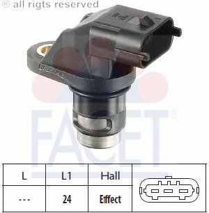 Senzor impulsuri, arbore cotit / senzor impulsuri,volanta 9.0438 FACET - Generator impulsuri Senzor impulsuri, arbore cotit / senzor impulsuri,volanta 9.0438 FACET - Generator impulsuri