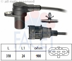 Senzor impulsuri, arbore cotit / senzor impulsuri,volanta 9.0570 FACET - Senzori / traductori (senzori) Senzor impulsuri, arbore cotit / senzor impulsuri,volanta 9.0570 FACET - Senzori / traductori (senzori)