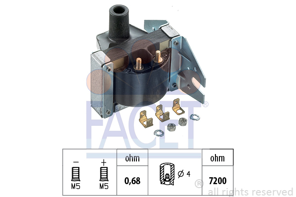 bobina de inductie 9.6026 FACET - Bobina inductie bobina de inductie 9.6026 FACET - Bobina inductie