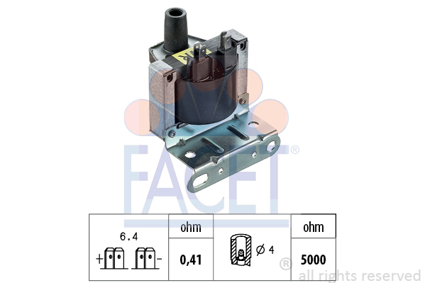 bobina de inductie 9.6040 FACET - Bobina inductie bobina de inductie 9.6040 FACET - Bobina inductie
