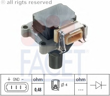 bobina de inductie 9.6062S FACET - Bobina inductie bobina de inductie 9.6062S FACET - Bobina inductie