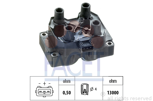 bobina de inductie 9.6068 FACET - Bobina inductie bobina de inductie 9.6068 FACET - Bobina inductie