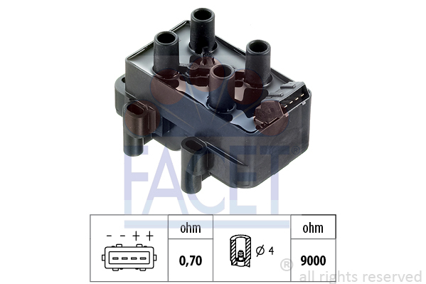 bobina de inductie 9.6089 FACET - Bobina inductie bobina de inductie 9.6089 FACET - Bobina inductie