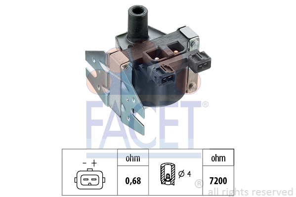 bobina de inductie 9.6092 FACET - Bobina inductie bobina de inductie 9.6092 FACET - Bobina inductie