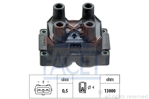 bobina de inductie 9.6173 FACET - Bobina inductie bobina de inductie 9.6173 FACET - Bobina inductie