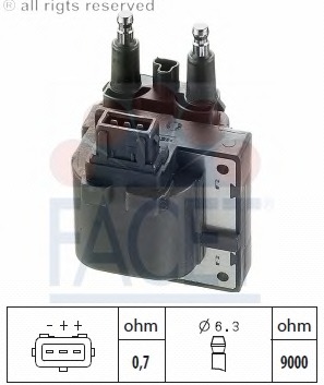 bobina de inductie 9.6255 FACET - Bobina inductie bobina de inductie 9.6255 FACET - Bobina inductie
