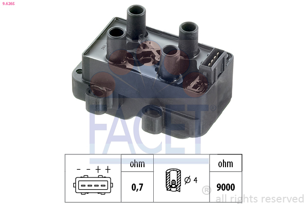 bobina de inductie 9.6265 FACET - Bobina inductie bobina de inductie 9.6265 FACET - Bobina inductie