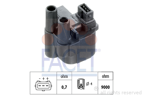 bobina de inductie 9.6276 FACET - Bobina inductie bobina de inductie 9.6276 FACET - Bobina inductie