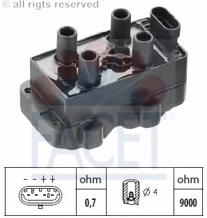 bobina de inductie 9.6277 FACET - Bobina inductie bobina de inductie 9.6277 FACET - Bobina inductie