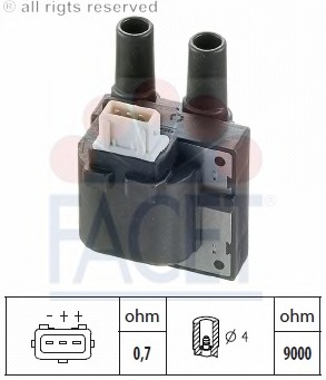 bobina de inductie 9.6278 FACET - Bobina inductie bobina de inductie 9.6278 FACET - Bobina inductie