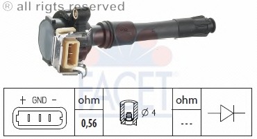 bobina de inductie 9.6313 FACET - Bobina inductie bobina de inductie 9.6313 FACET - Bobina inductie