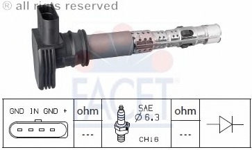 bobina de inductie 9.6326 FACET - Bobina inductie bobina de inductie 9.6326 FACET - Bobina inductie