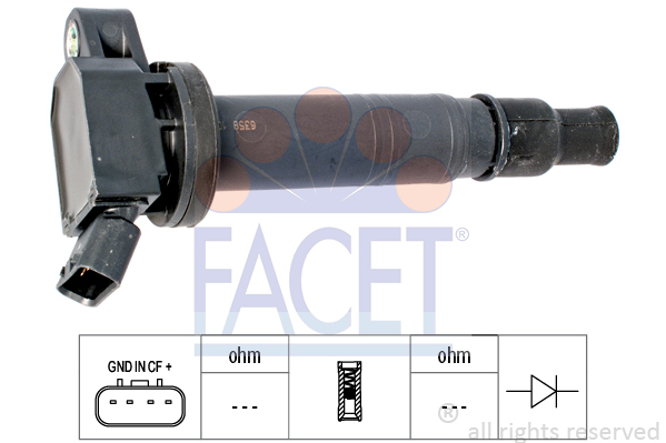 bobina de inductie 9.6358 FACET - Bobina inductie bobina de inductie 9.6358 FACET - Bobina inductie