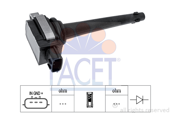 bobina de inductie 9.6389 FACET - Bobina inductie bobina de inductie 9.6389 FACET - Bobina inductie